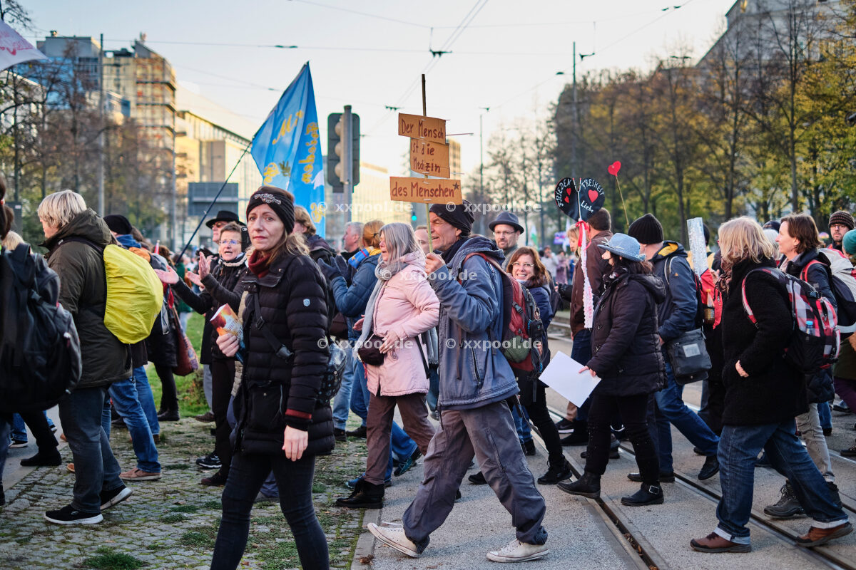 Proteste gegen Pandemiemaßnahmen