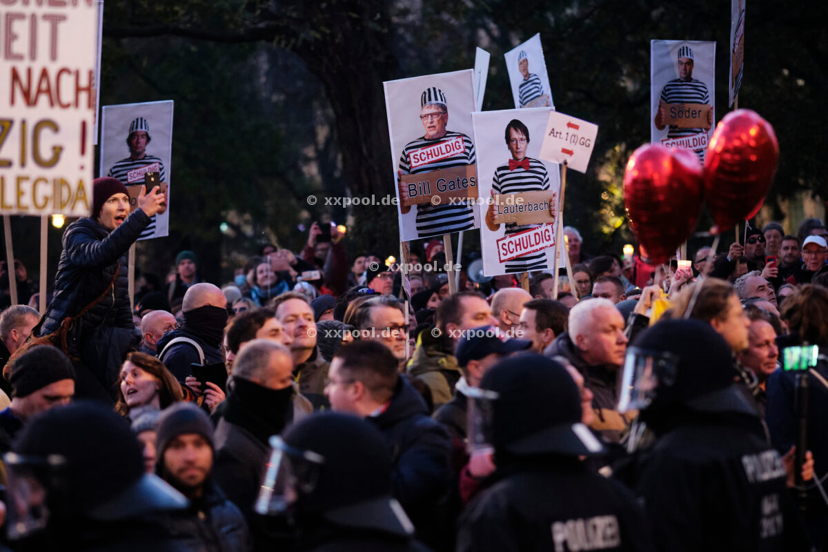 Proteste gegen Pandemiemaßnahmen