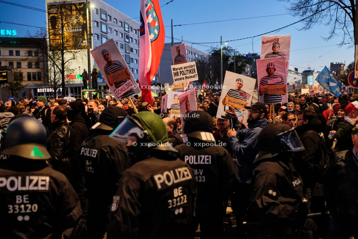 Proteste gegen Pandemiemaßnahmen