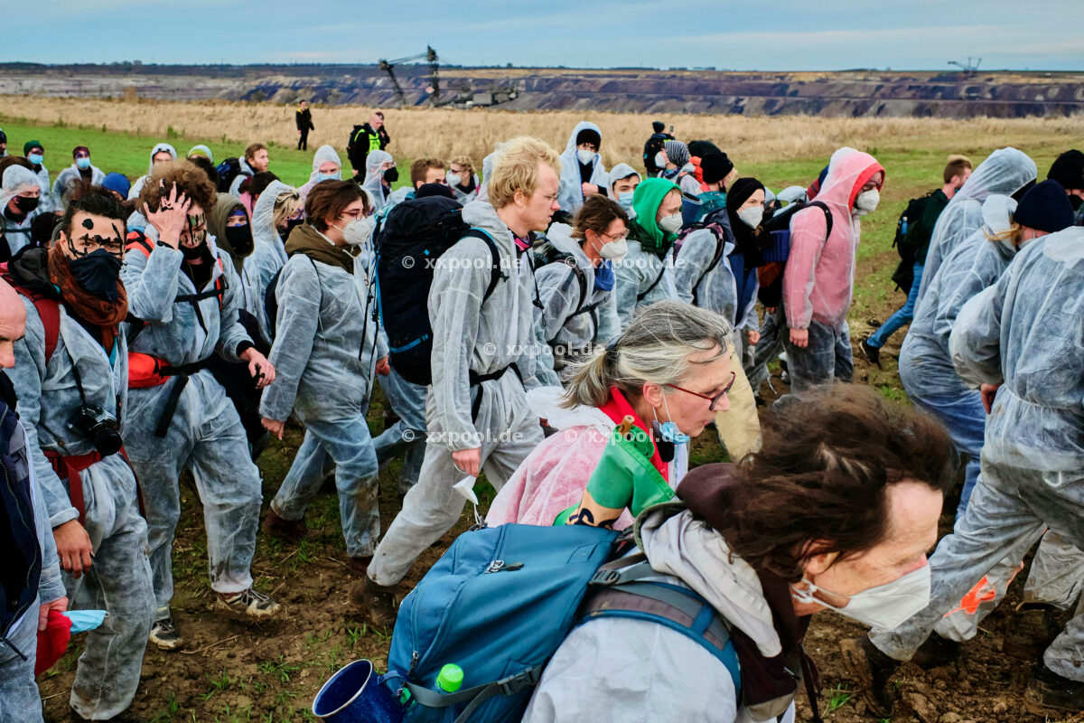 Protests against lignite