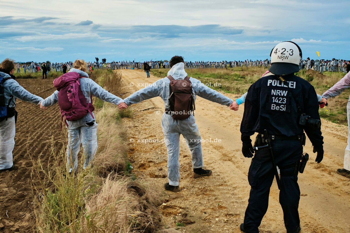 Protests against lignite