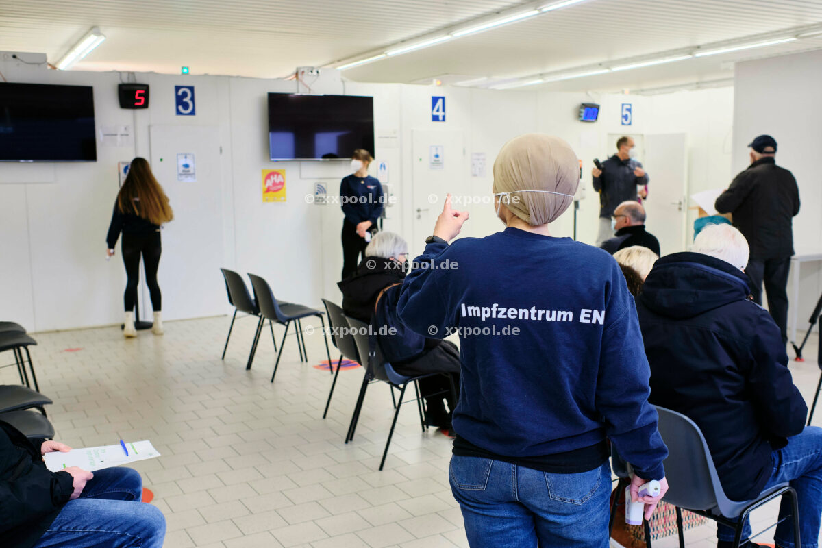 Impfzentrum öffnet wieder