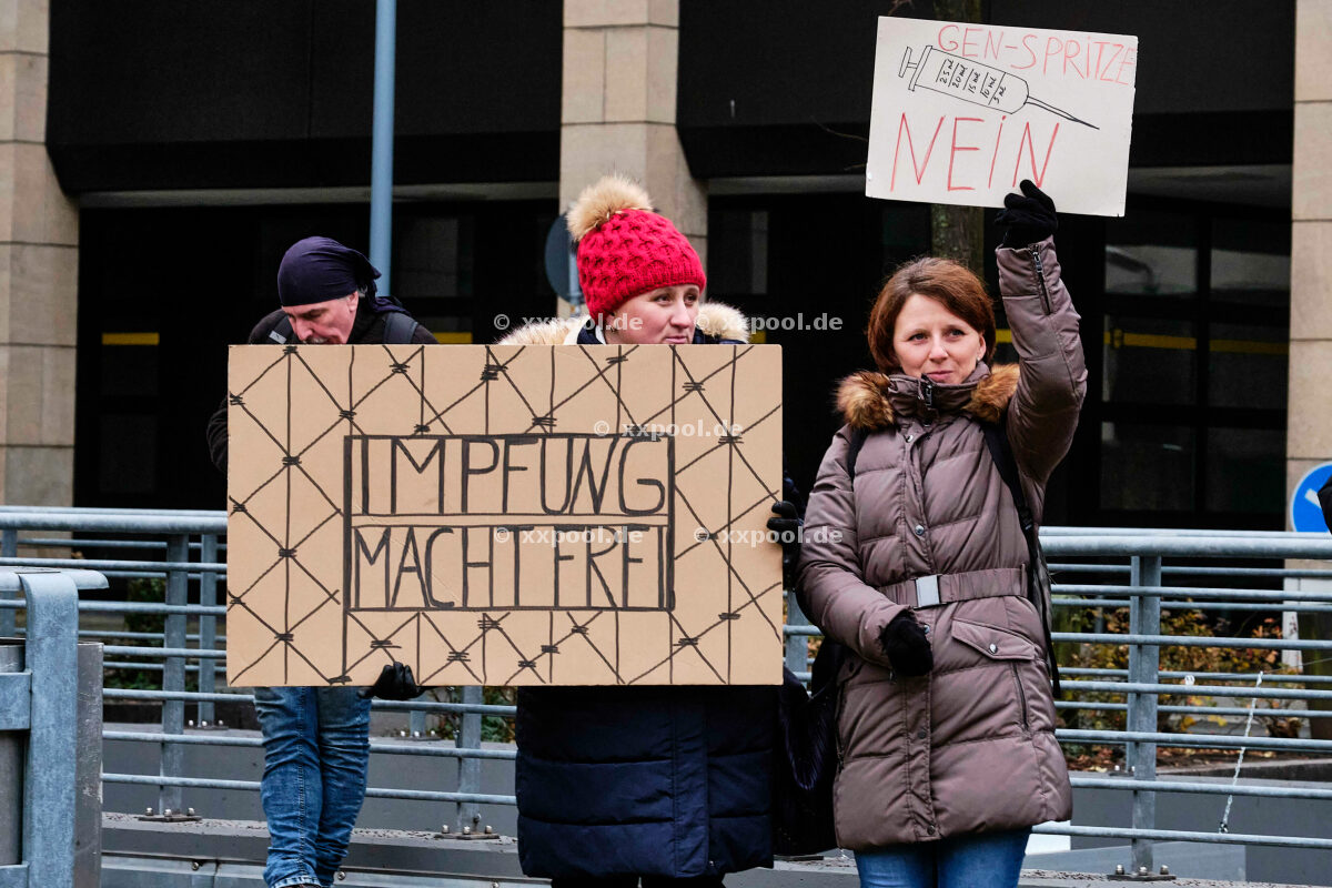 Kundgebung der AfD gegen Coronamaßnahmen