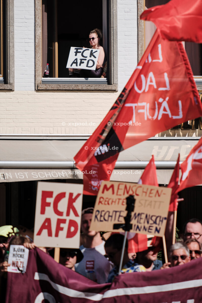 Proteste gegen die AfD