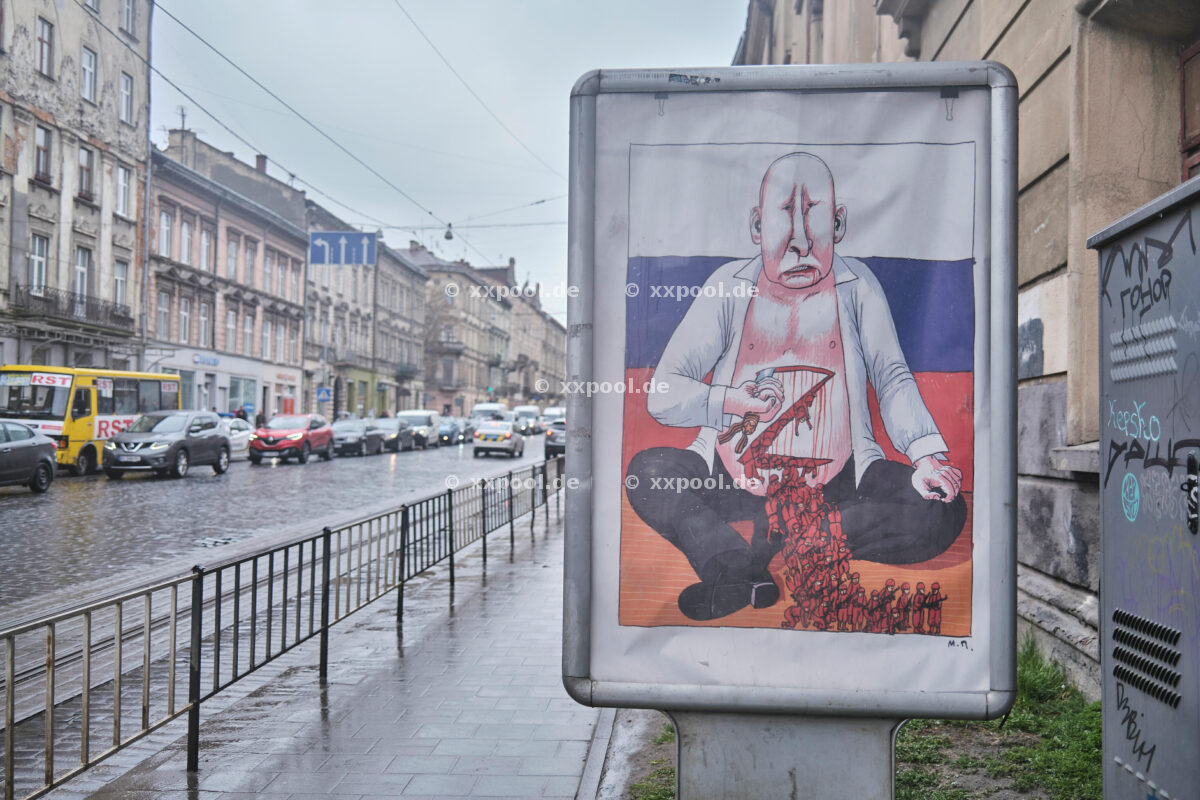 Kein richtiger Alltag in Kriegszeiten in Lviv