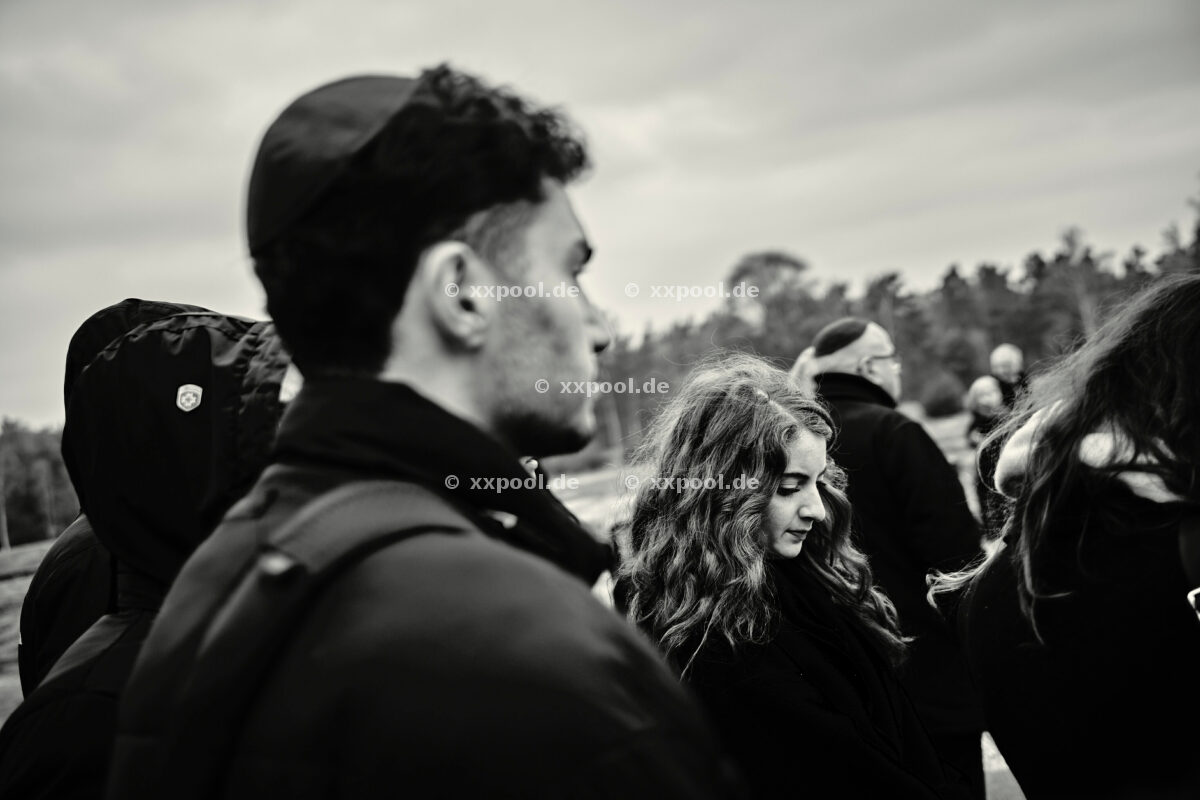 Gedenkfeier im ehemaligen KZ Bergen Belsen