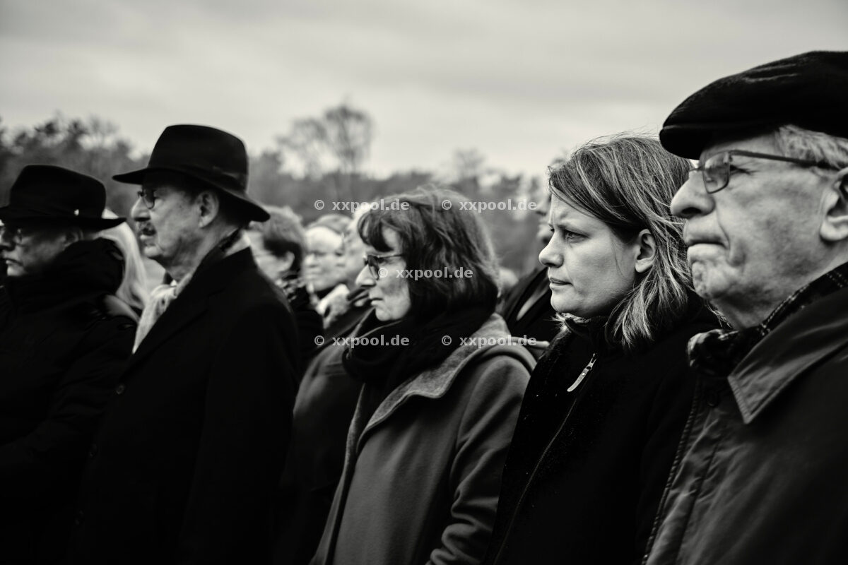 Gedenkfeier im ehemaligen KZ Bergen Belsen