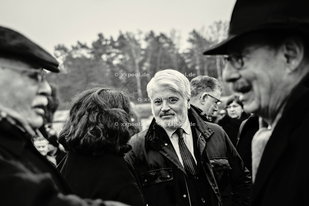 Gedenkfeier im ehemaligen KZ Bergen Belsen
